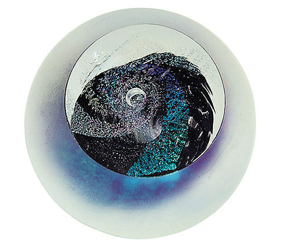 Black Hole Paperweight by Glass Eye Studio